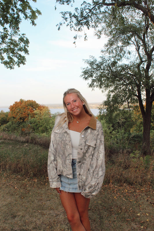Oversized Camo Jacket