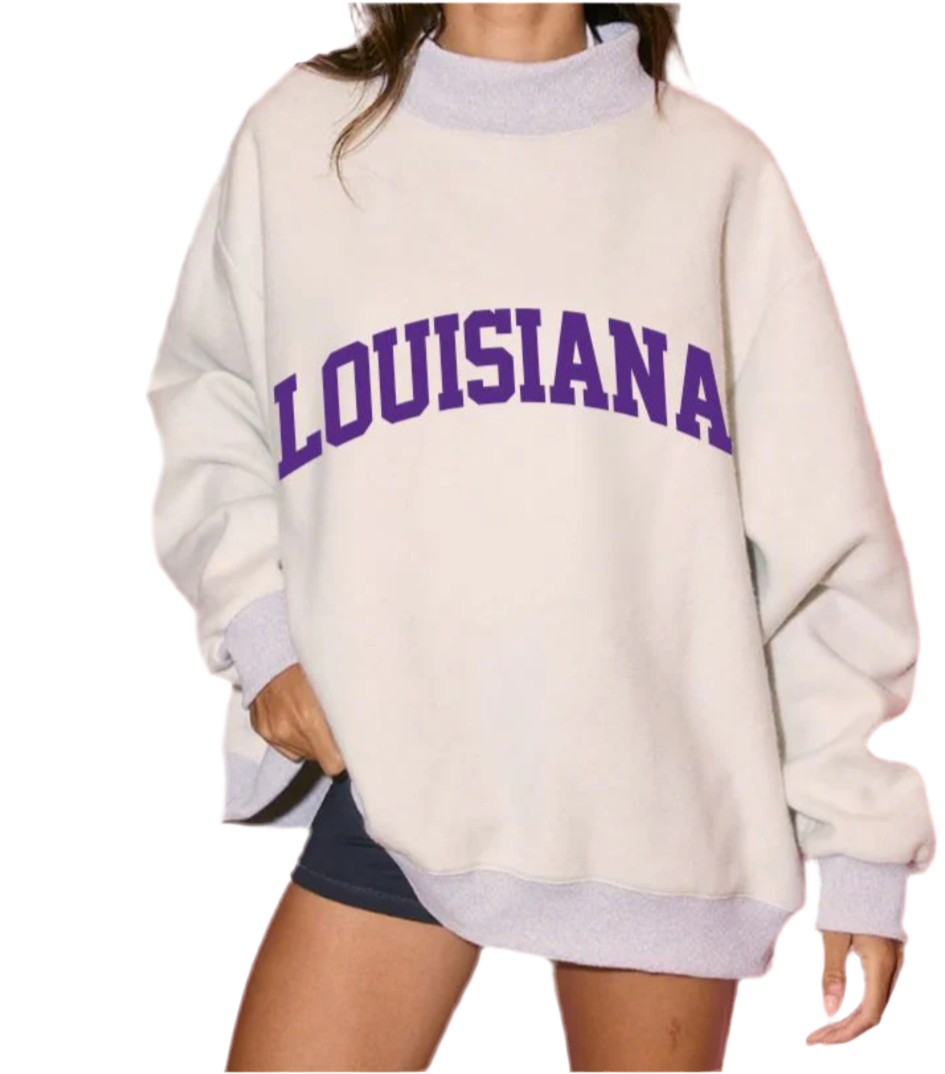 Reversible LSU Mock neck