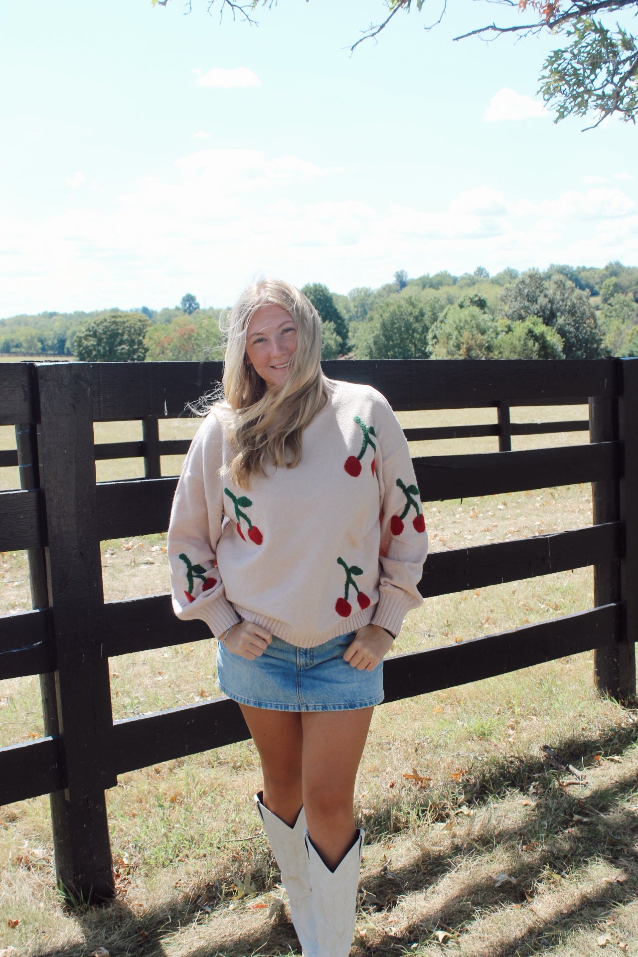Cherry Sweater