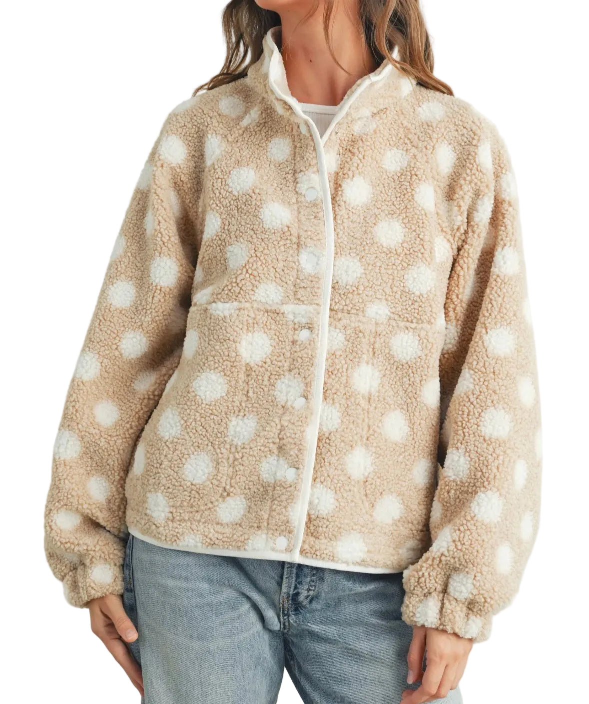 Polka Dot Sherpa