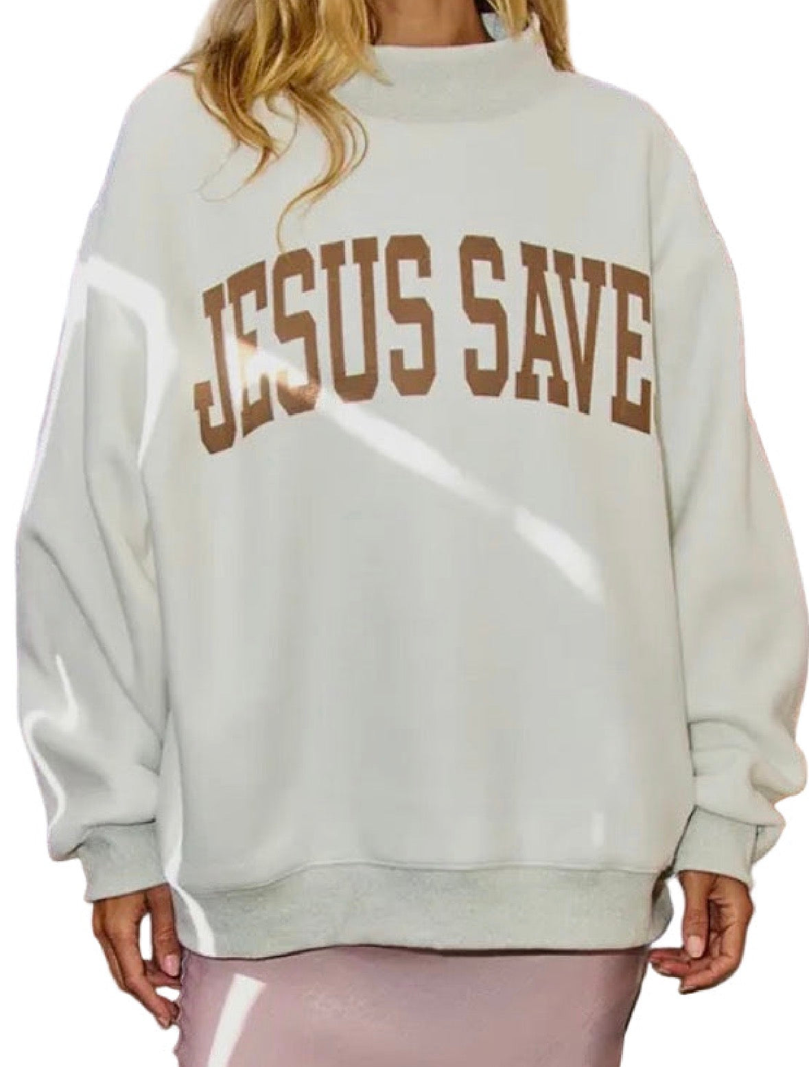 Reversible Jesus Mock Neck