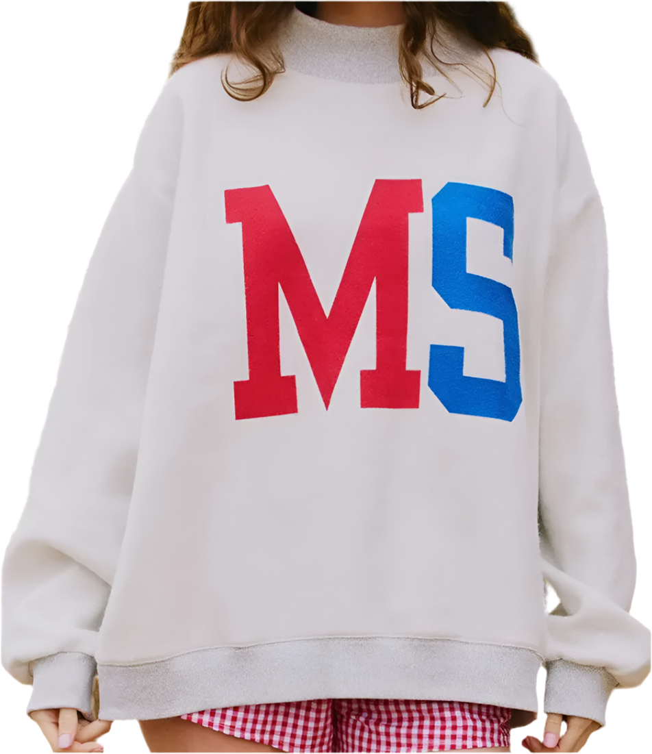 Reversible Mississippi mock neck