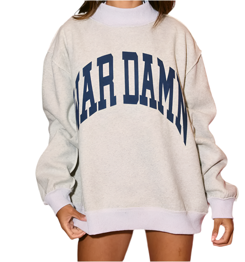 PRE-ORDER Reversible Auburn Mock Neck