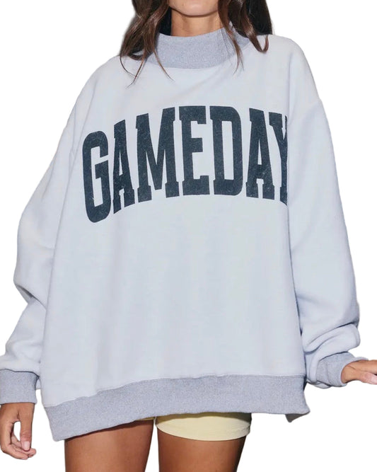 Gameday/Football Reversible Mock Neck