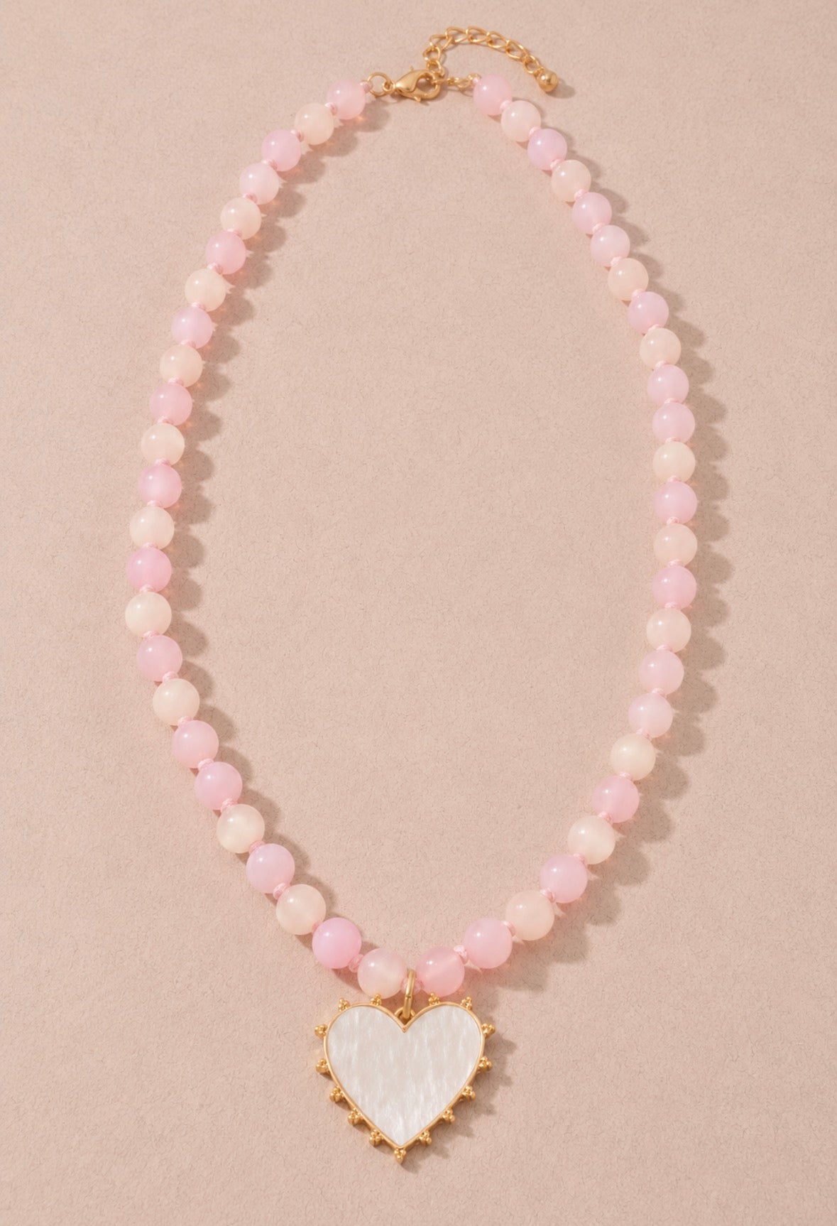 Heart Beaded Necklace