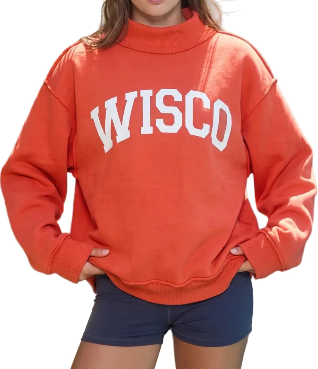 Reversible WI & WISCO Mockneck