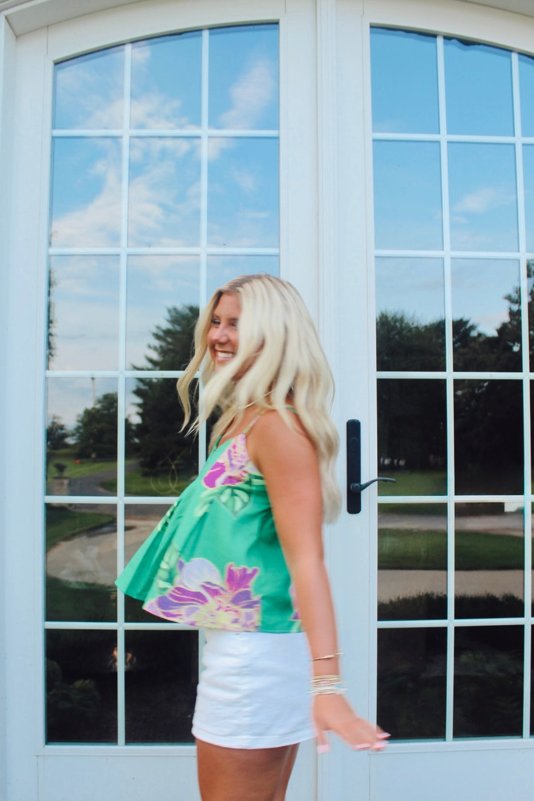 Reagan Green Top