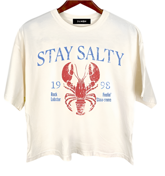 Stay Salty Lobster Graphic Tee