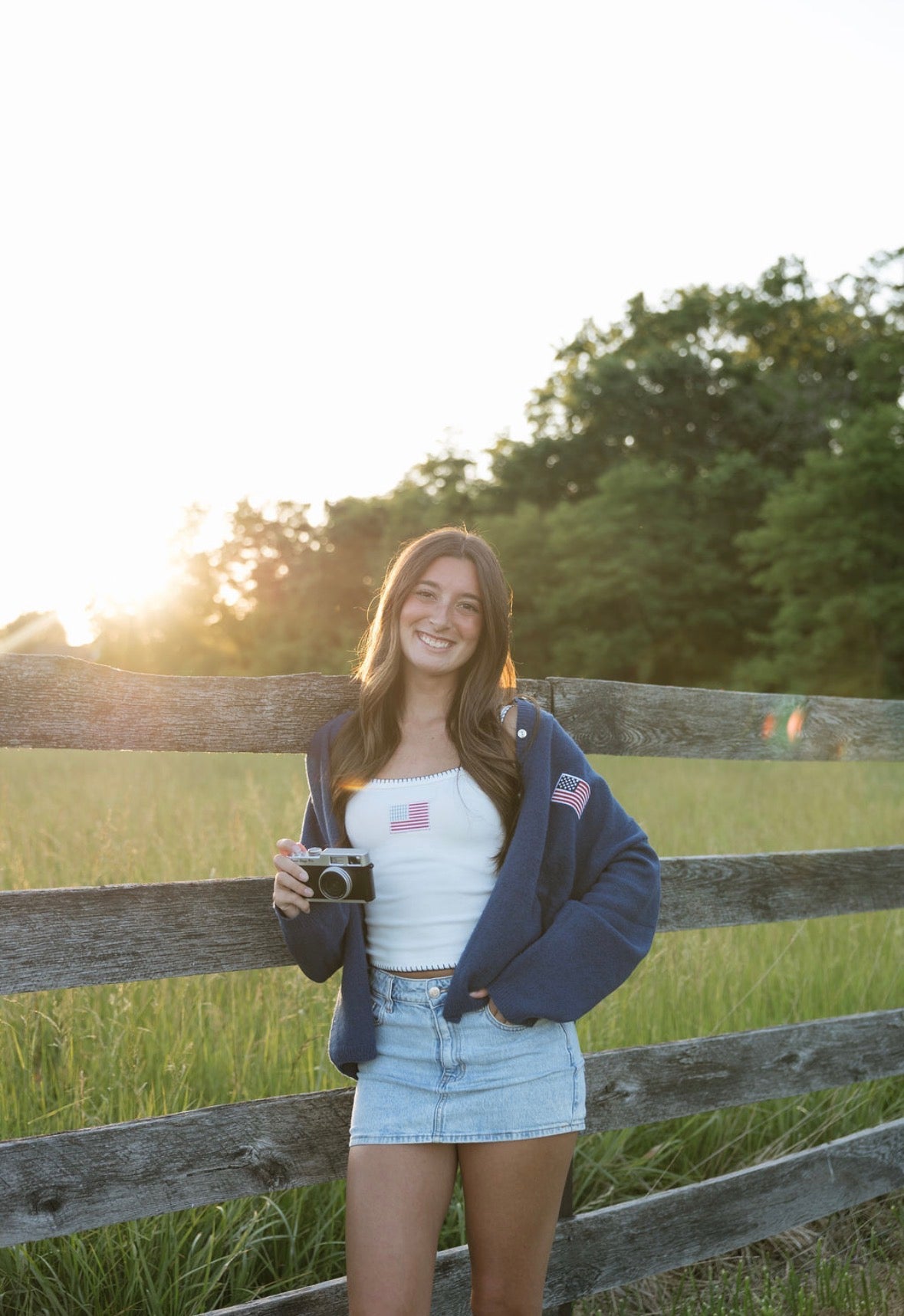 Flag Cardigan