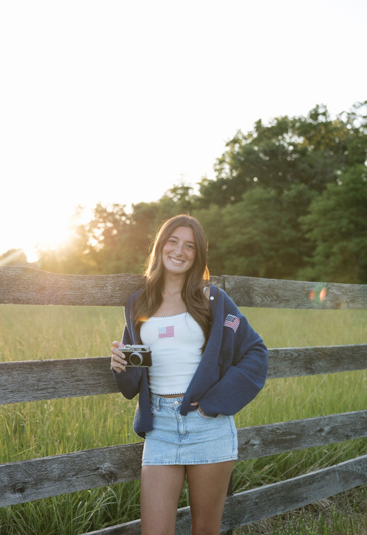 Flag Cardigan