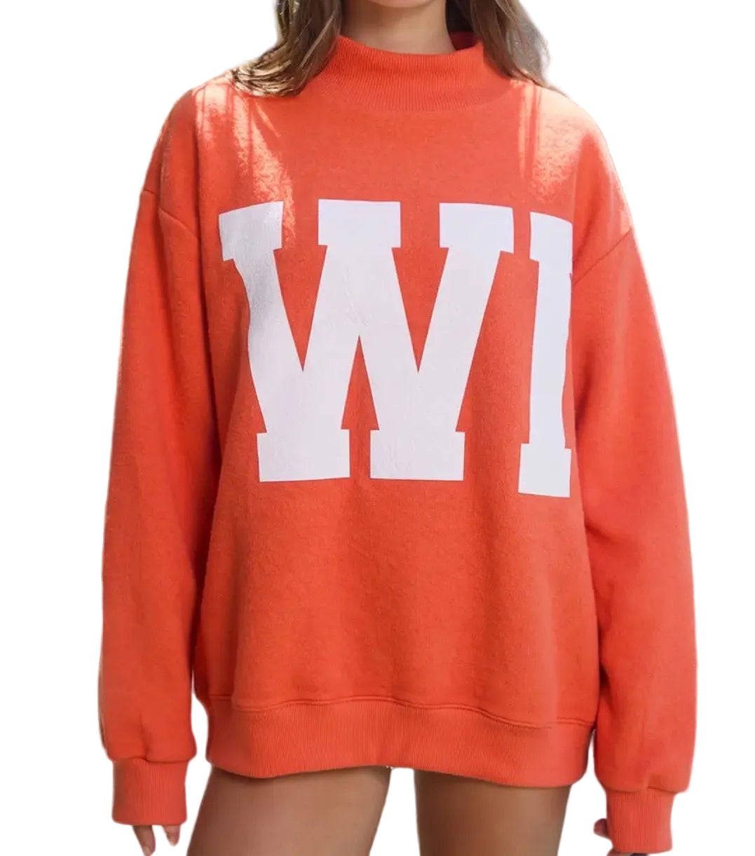 Reversible WI & WISCO Mockneck