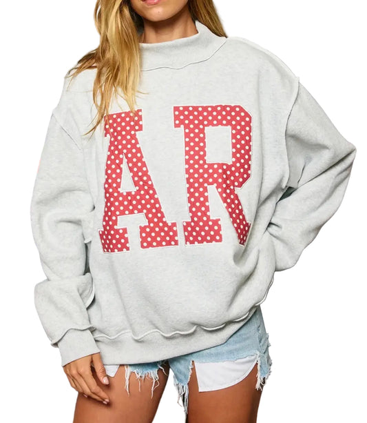 Arkansas Mock Neck