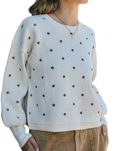 Polka Dot Sweater