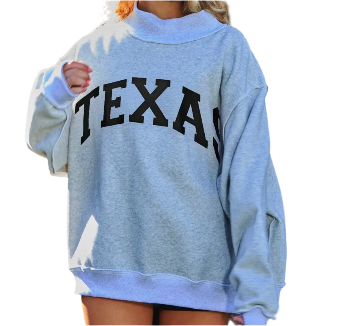 Texas Mock Neck