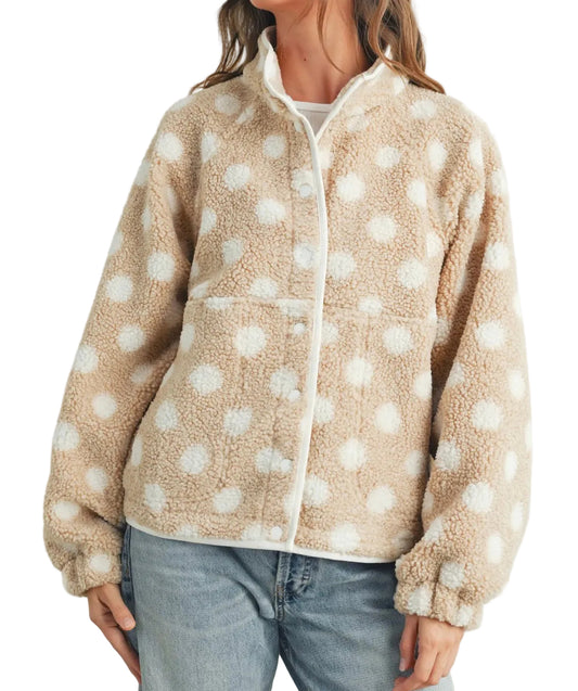 Polka Dot Sherpa