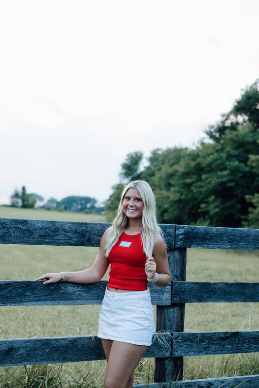 Hotty Toddy Red Tank
