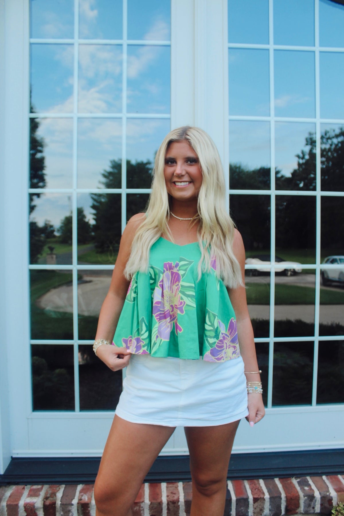 Reagan Green Top
