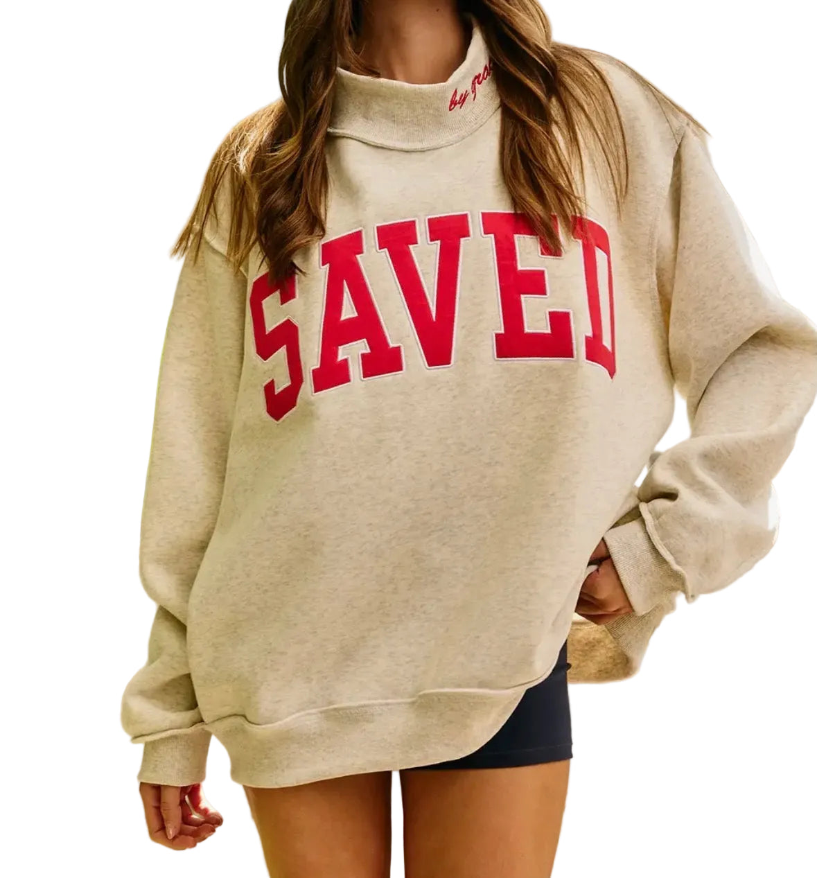 Saved Mock Neck