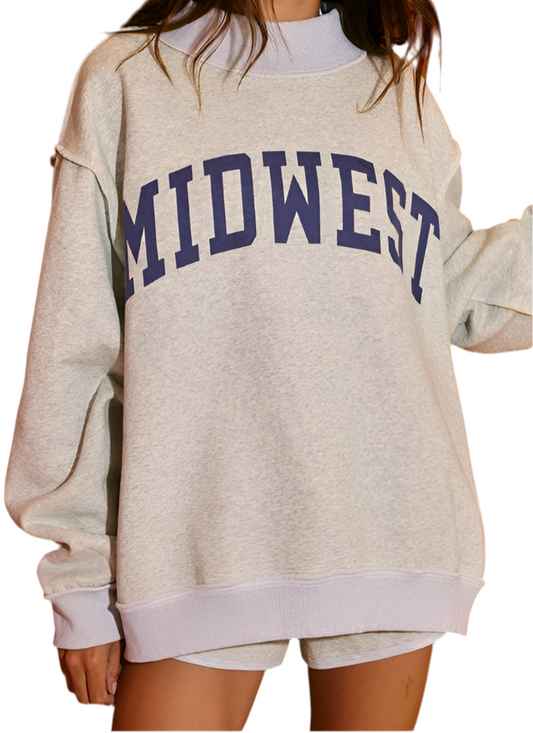 PRE-ORDER Midwest Mock Neck