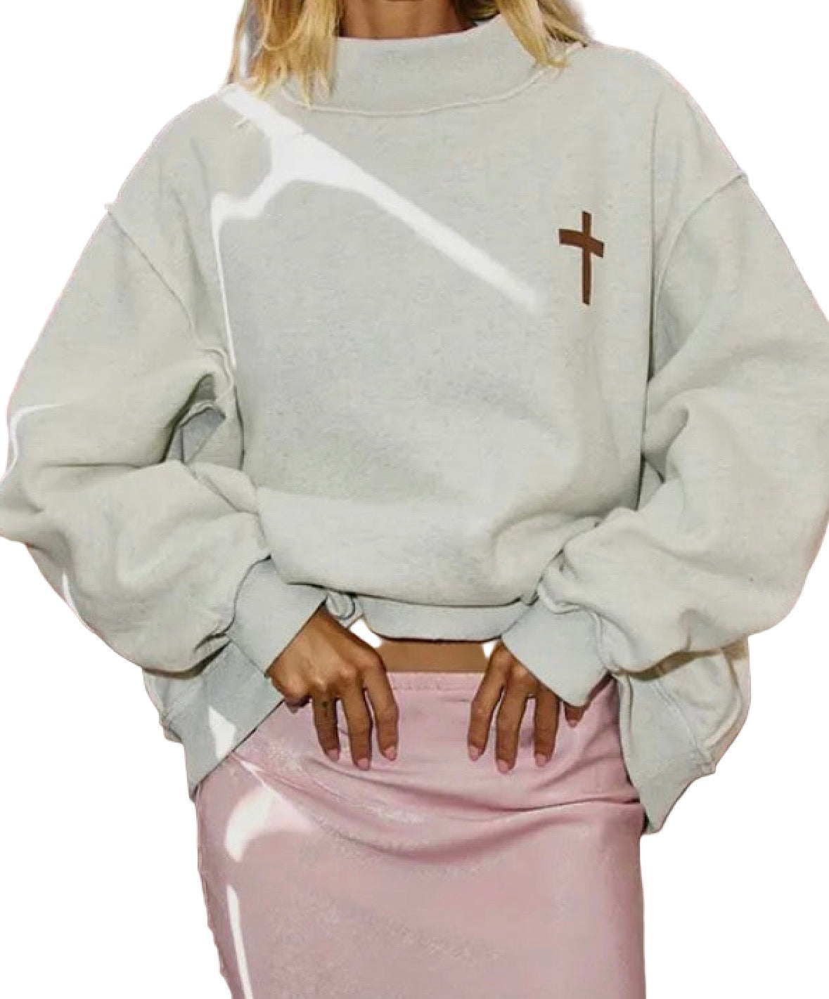 Reversible Jesus Mock Neck