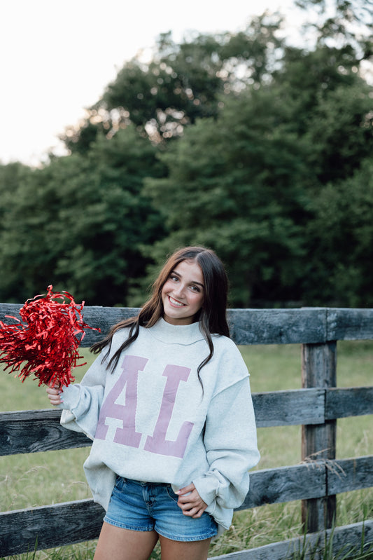 PRE ORDER SEPTEMBER Alabama Mock Neck