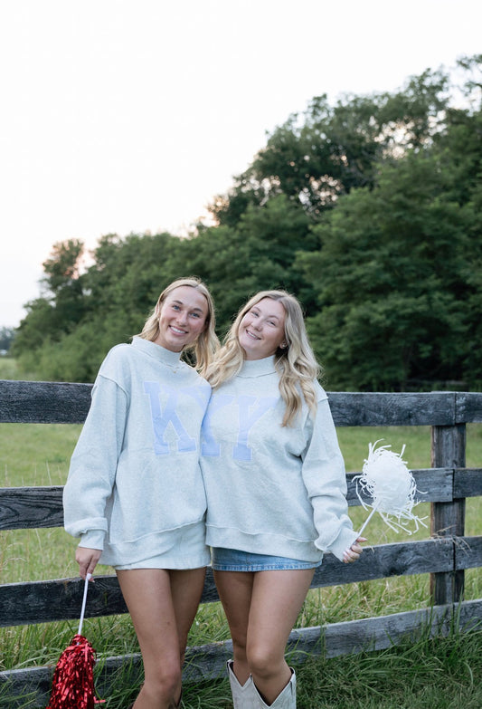 PRE ORDER Kentucky Stripe Mock Neck