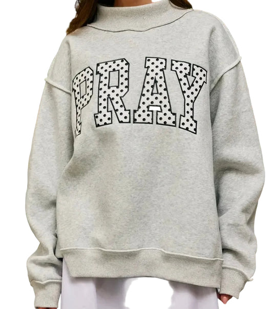 PRE ORDER OCTOBER Pray Mock Neck