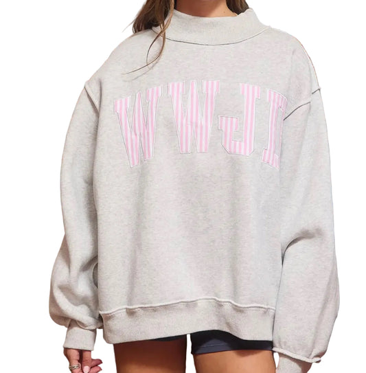 PRE ORDER NOVEMBER WWJD Mock Neck