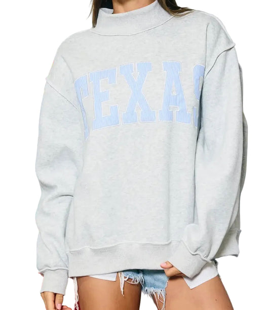 PRE ORDER SEPT Texas Mock Neck