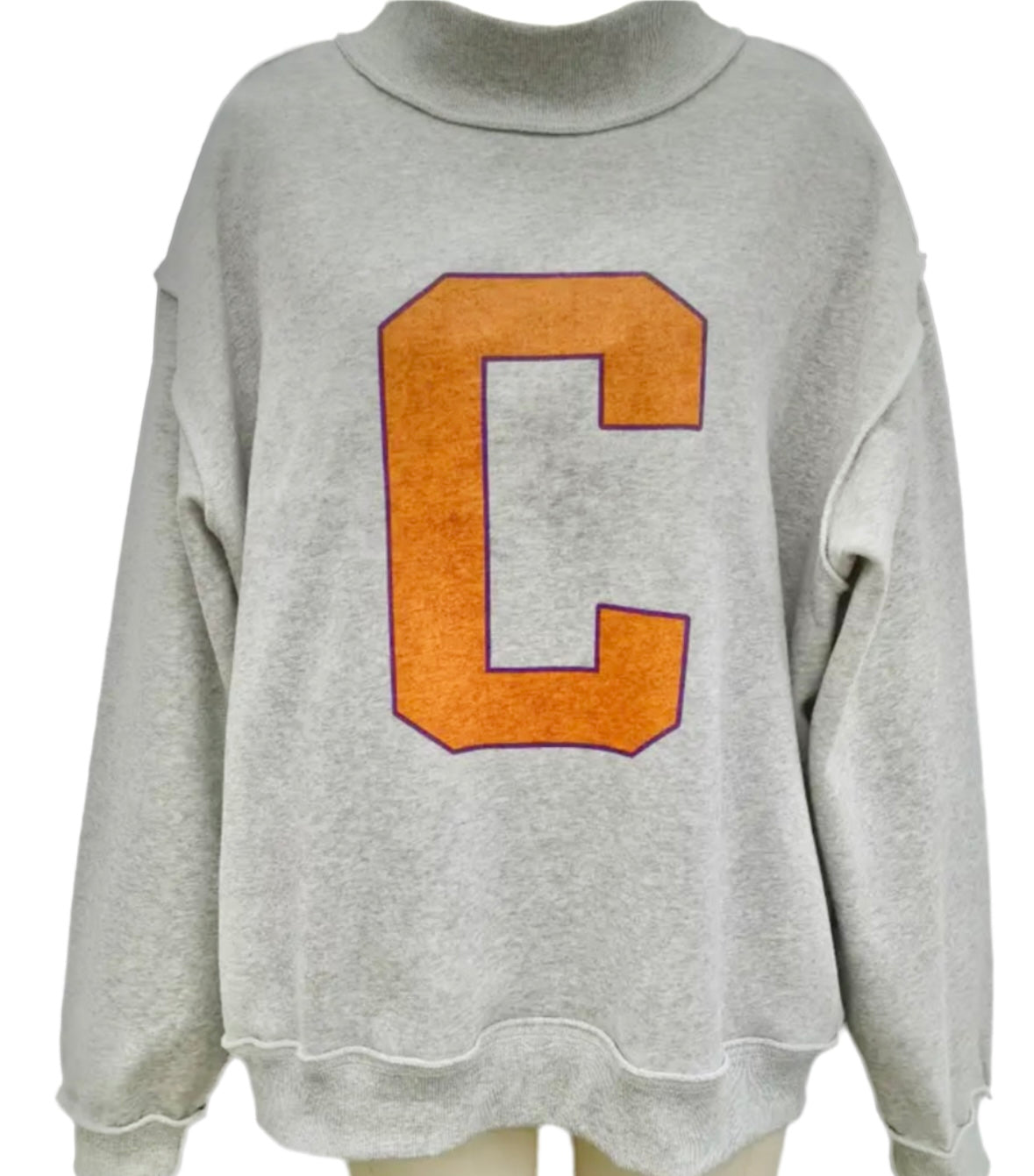 PRE-ORDER Reversible Clemson Mock Neck