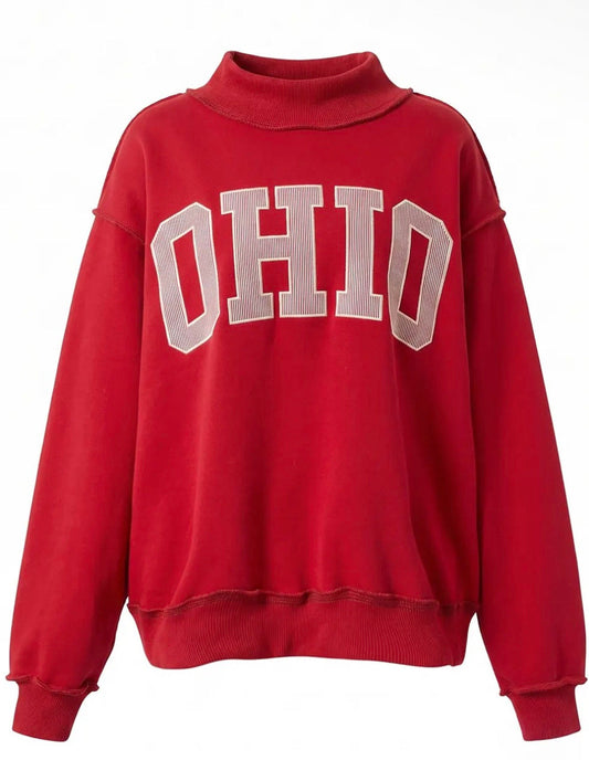 PRE ORDER SEPT Ohio Mock Neck