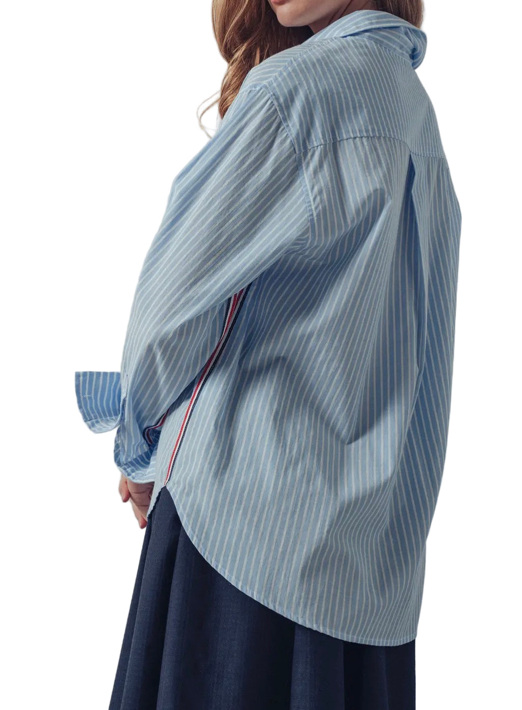 Blue striped Dress shirt