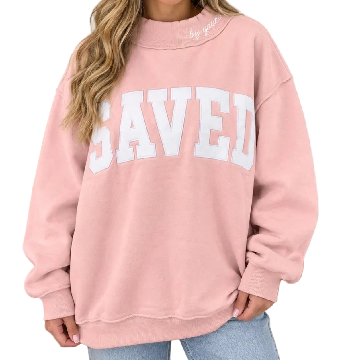 PRE ORDER OCT 17th Saved Mock Neck