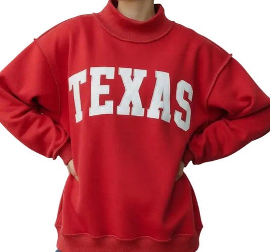 PRE ORDER August Texas Mock Neck