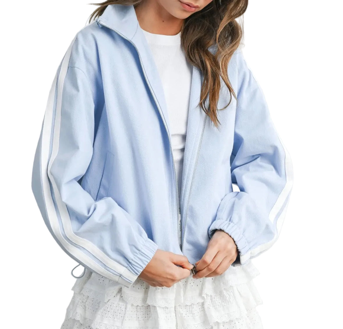 Blue Track Jacket