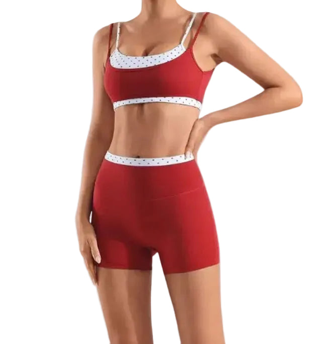Red Polka Dot Set