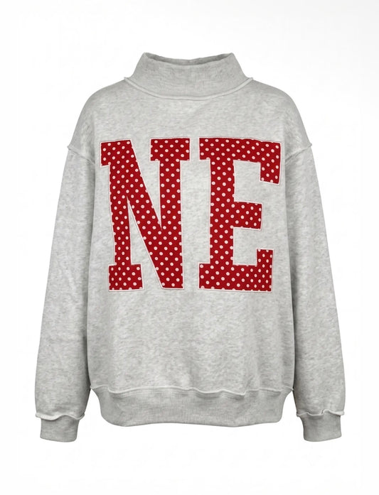 PRE ORDER SEPT Nebraska Mock Neck