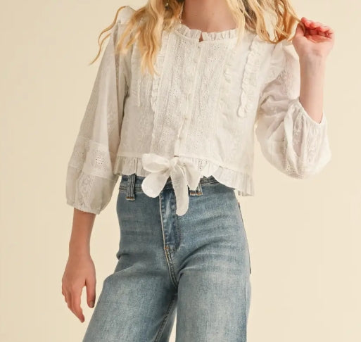 Tween Kids Girls Blouse